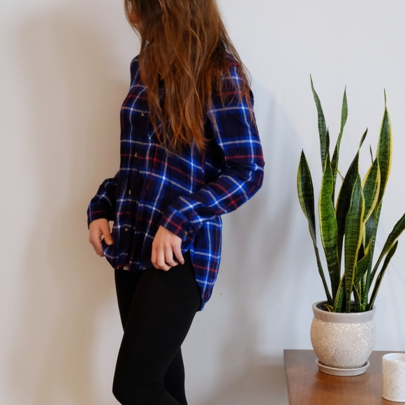 American Eagle Long Sleeve Flannel - Picture 2 of 3